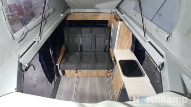 asiento cama furgoneta camper