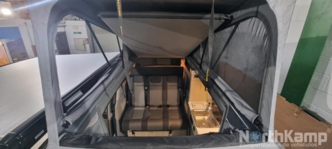 Transporter Caravelle Multivan techo elevable